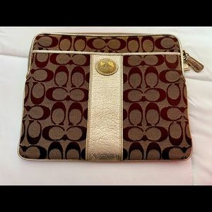 Coach tablet cover